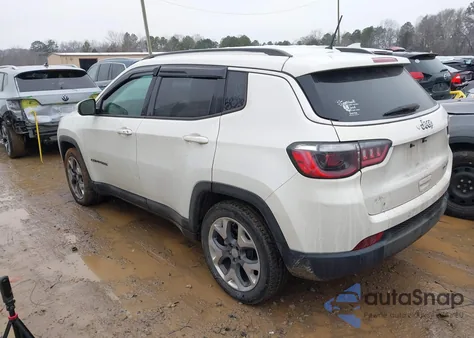 2021 Jeep Compass Limited Fwd из США, поврежденный, VIN 3C4NJCCB3MT522602